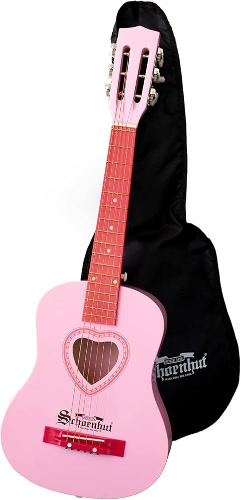 Türkiye Schoenhut 6 Telli Pembe Akustik Gitar (605P) | Ubuy