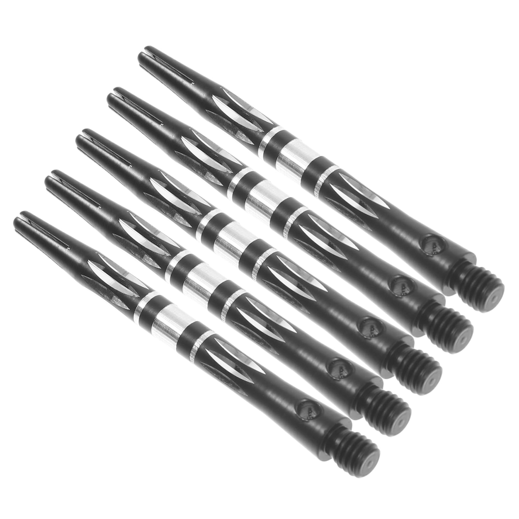 Parliky 56mm 2ba Toy Aluminum Shafts 5pcs Metal Shafts Set Threaded Shafts Accessories for