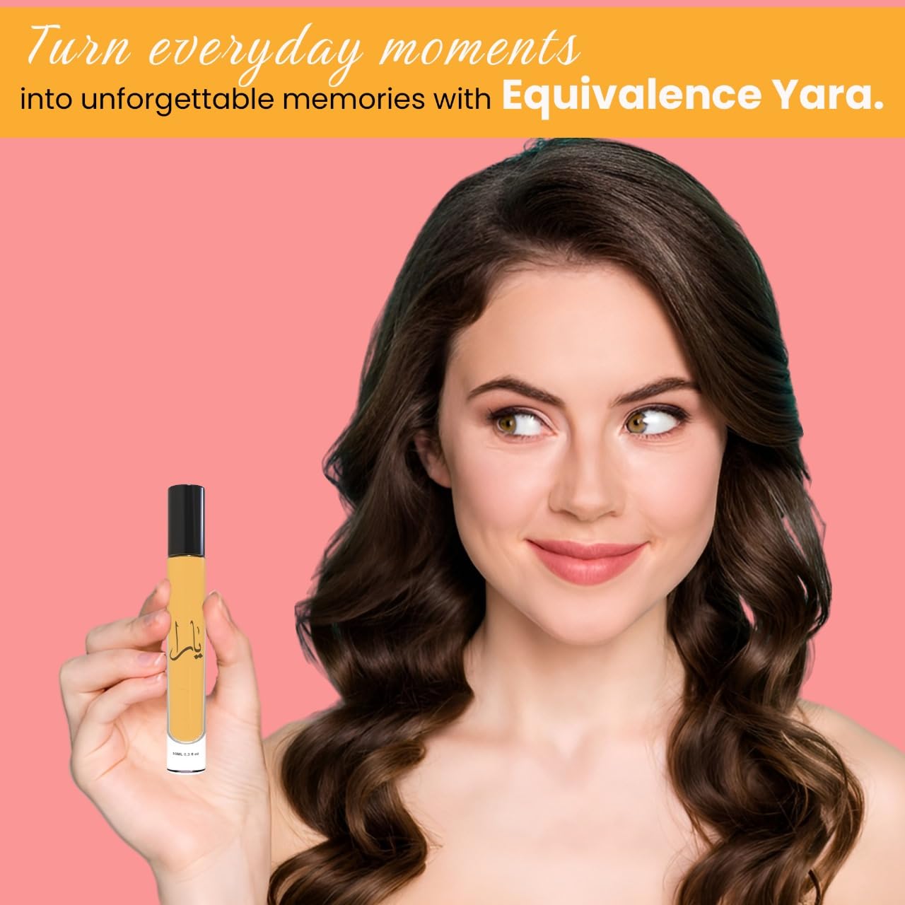 Equivalence Yara's 4 Pieces Set Eau De Parfum Spray for Women edition travel Size BUNDLE 0.34 Ounce Moi +Tous + Candy +Pink, LARGE BOTTLES NOT INCLUDED It is only a reference - Image 7