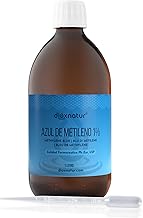 Dioxnatur ® Bleu de méthylène 1% USP Grade pharmaceutique 1 litre Étiquette FR Pipette intégrée haute pureté