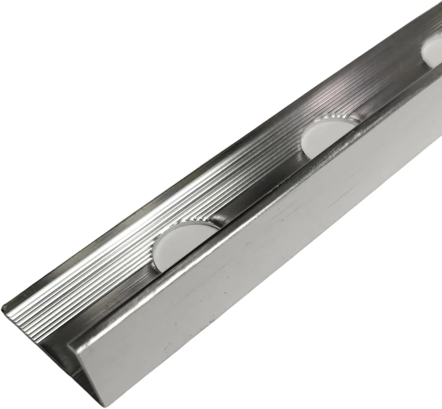 5 x Brushed Silver Chrome Metal 10mm Tile Trim Amazon.co.uk DIY & Tools