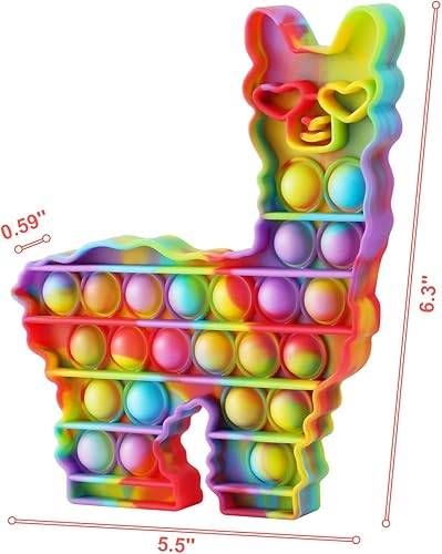 Miniatura 3 de Hoofun Juguetes sensoriales para ansiedad de dinosaurios 1 paquete de juguetes sensoriales de dinosaurio para reventar burbujas, para aliviar el