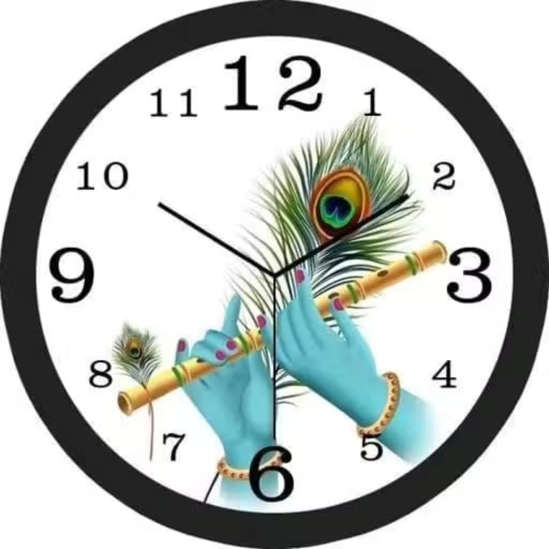 Vintage Wooden Wall Clock - Farmhouse Decor -11