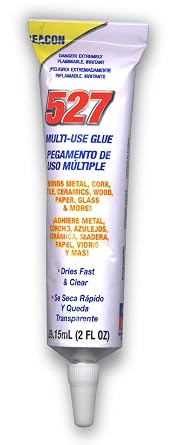 BEACON 527 Multi-Use Glue for Ceramics, China, Metal & More - Quick-Dry, Waterproof & Weatherproof Adhesive, 2-Ounce, 2-Pack