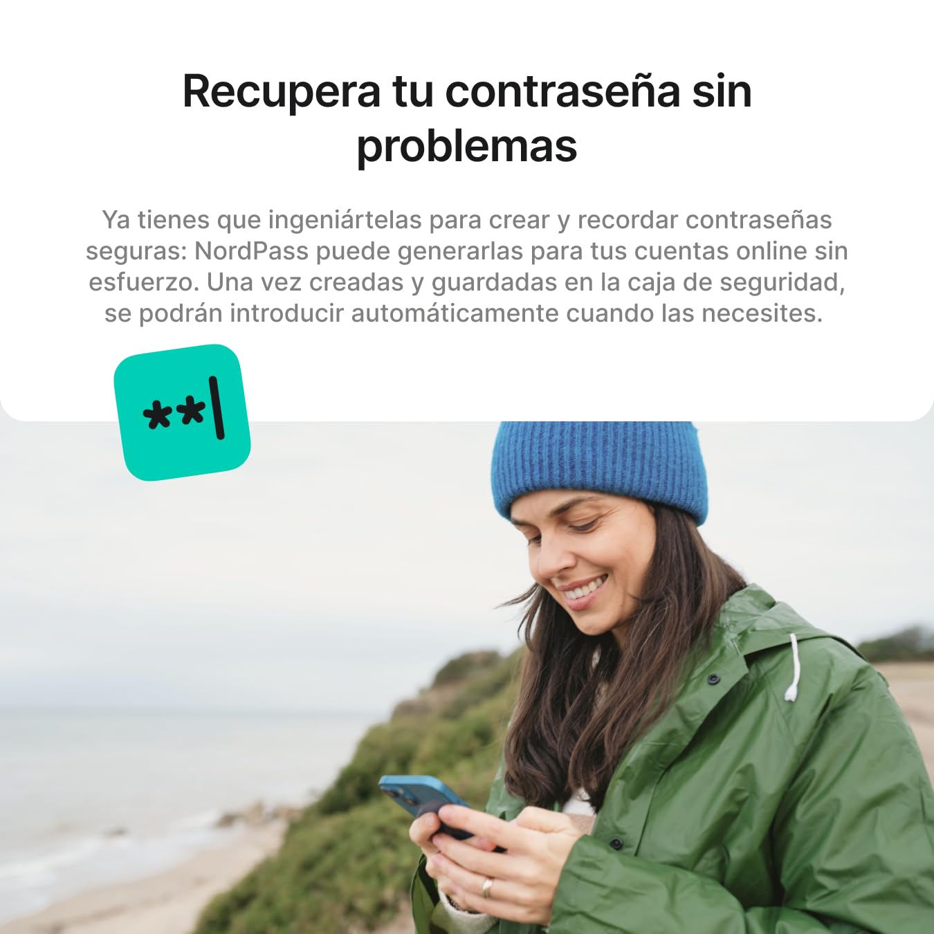 NordPass Premium, Dispositivos Ilimitados, 1 Año, Gestor de Contraseñas, Código Digital