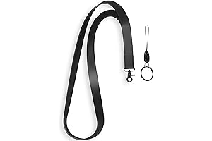 Customize Key Lanyard with Retractable Reel - Black