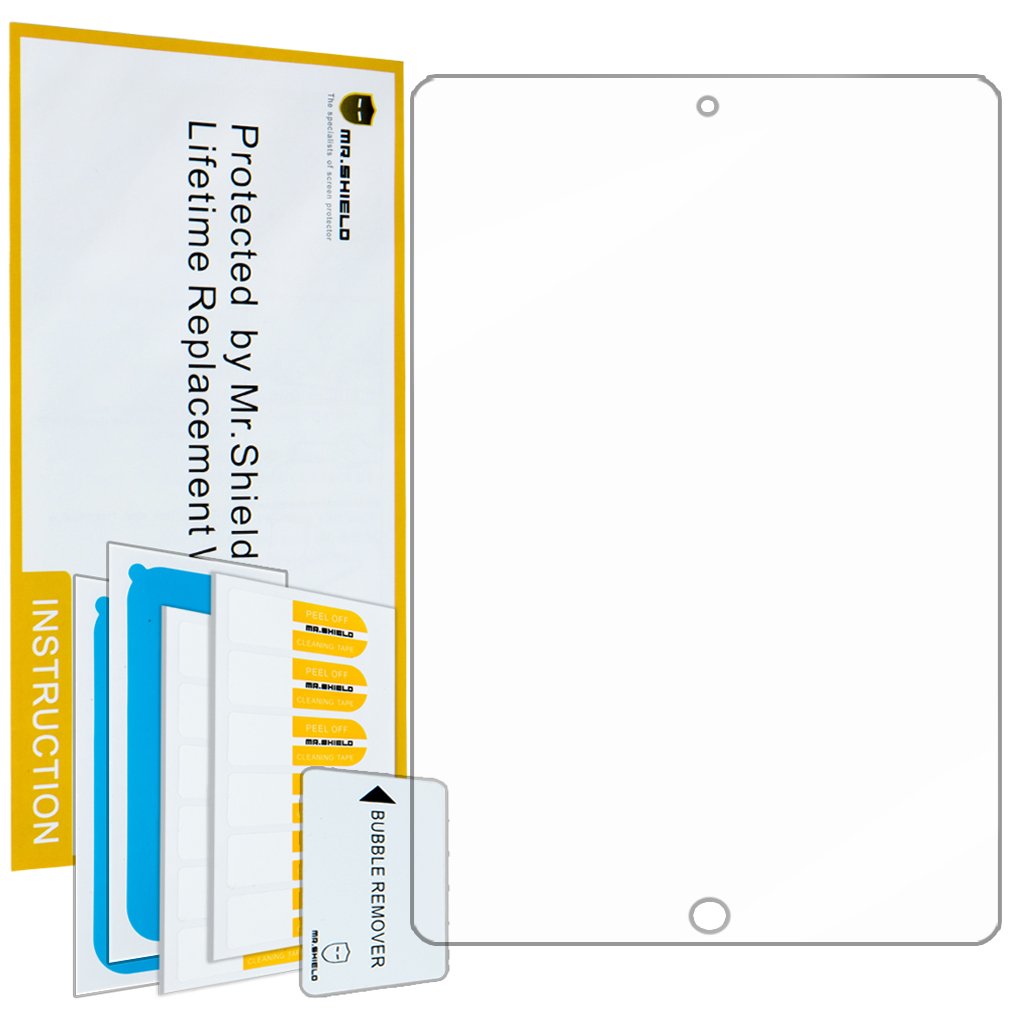 Mr.Shield For Apple Ipad Air/Air 2 Generation (Hd) Anti-glare Screen Protector [5-pack] with Lifetime Replacement