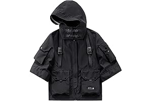 Cyberpunk Inspired Techwear Vest: Japanese Streetwear Staple