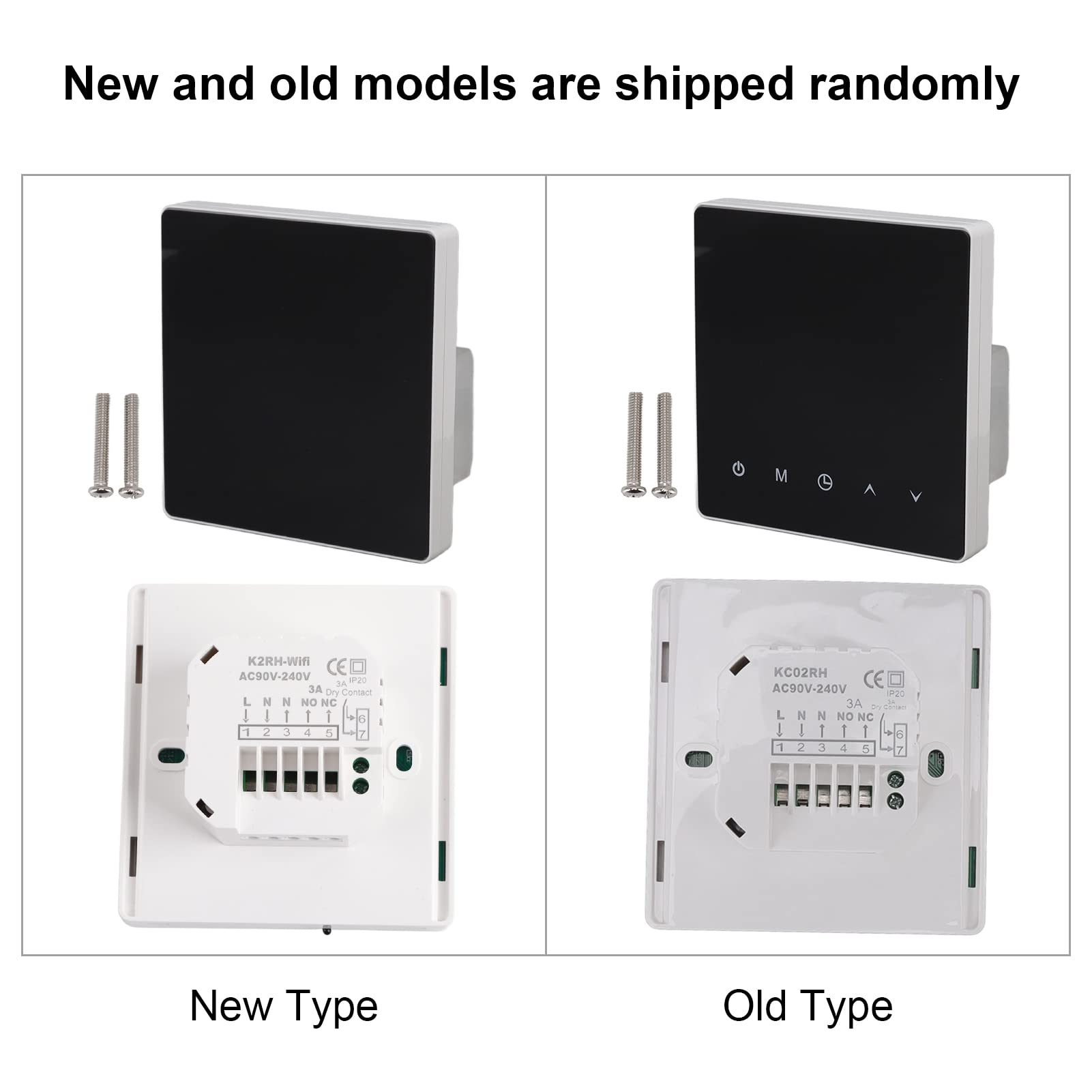 Inteligentny termostat dotykowy 7 dni programowalny App Control Plumbing TemperaturController do domu
