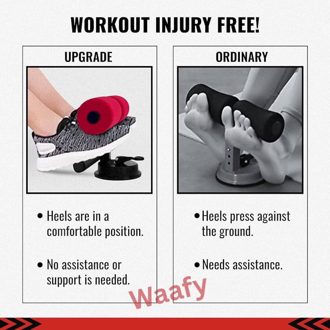 Review Waafy Sit-Up Bar With Foam Handle And Rubber Suction Seat Up 4 Review Waafy Sit-Up Bar With Foam Handle And Rubber Suction Seat Up