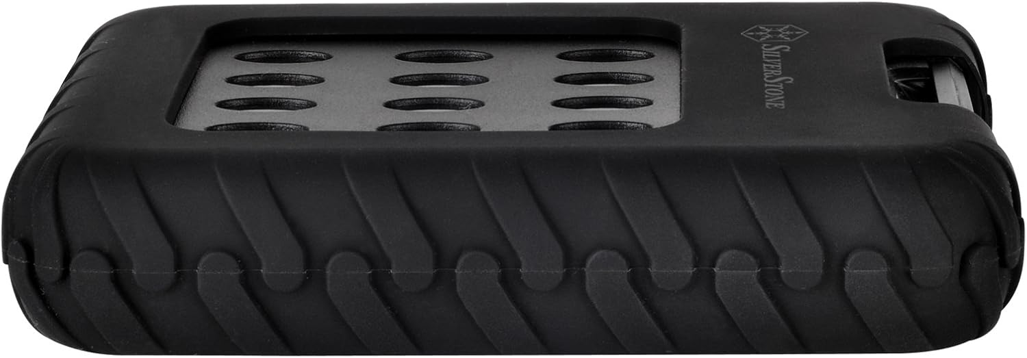 SilverStone Technology Military Grade-IP65 and Dust Proof External 2.5" SATA Drive Enclosure with USB 3.0 MMS01B