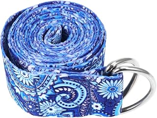 Toddmomy elastic exercise bands extend strap cotton stretching band pull strap yoga stretch belt stretch strap elastic band sports belt Drawstring fitness elasticity