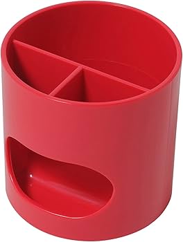Amazon | プラス ペン立て ウィッティ・パーティ レッド WP-110N 30