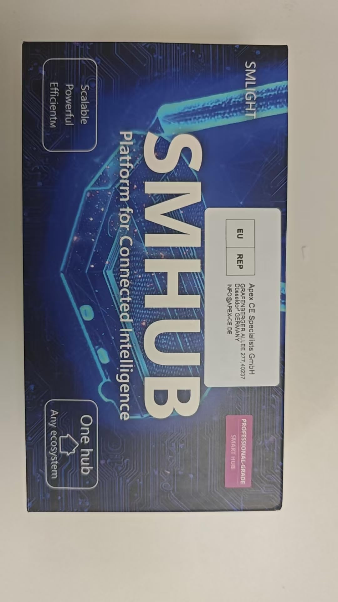 SMHUB Zigbee Smart Home Integrated Device Controller Coordinator Matter Bridge Triple in One with PoE,Universal Gateway for Home Assistant/Zigbee2MQTT/ZHA