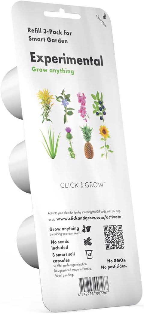Click and Grow & Experimental Plant Pods 3 Pack
