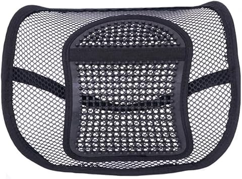 Lumbar Support with Breathable Mesh, Mesh Back Lumbar Support Office Chair Lumbar Support Pillow Posture Cushion and Lower Back Support Pain Relief