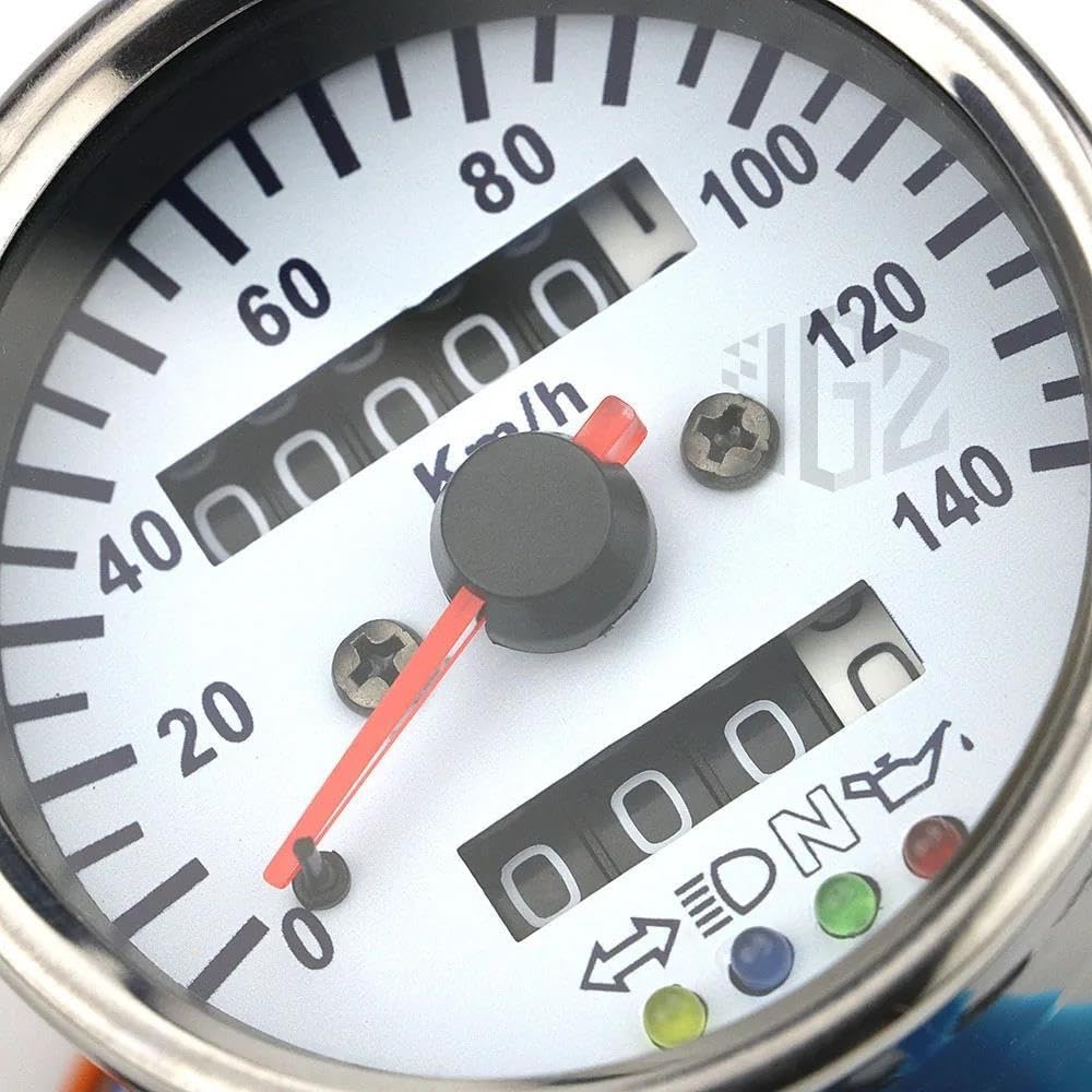 Odómetro Velocímetro Universal Para Motocicleta De 12 V