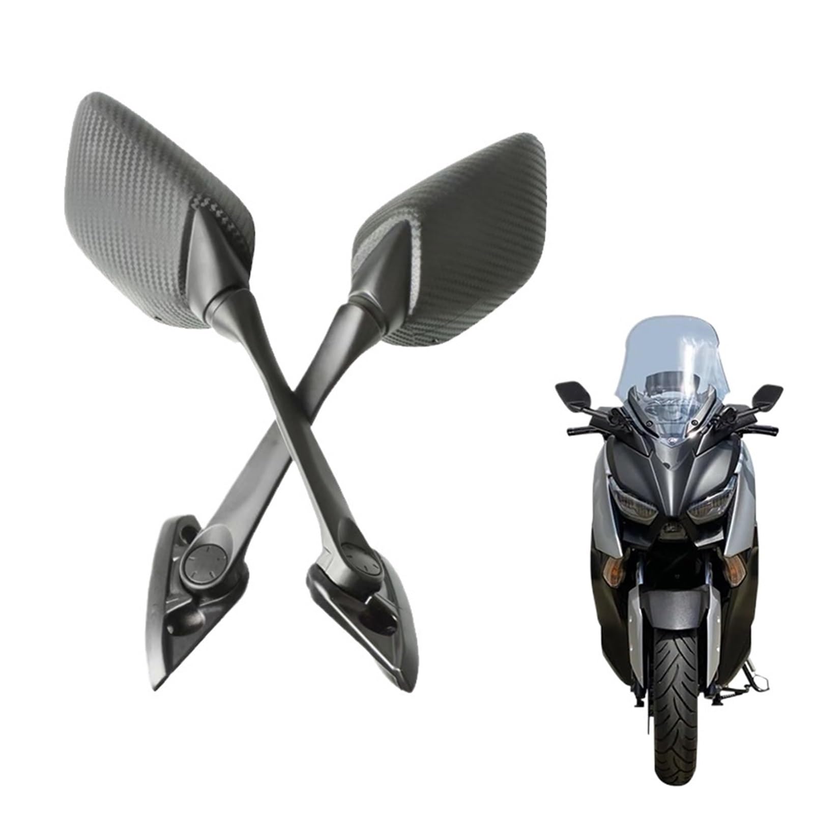 Espejos de moto para Yamaha Xmax 125 y 300 en trayectos urbanos diarios 8