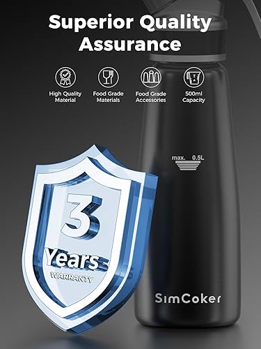 Vista 3 de Dispensador de Crema Batida Negro