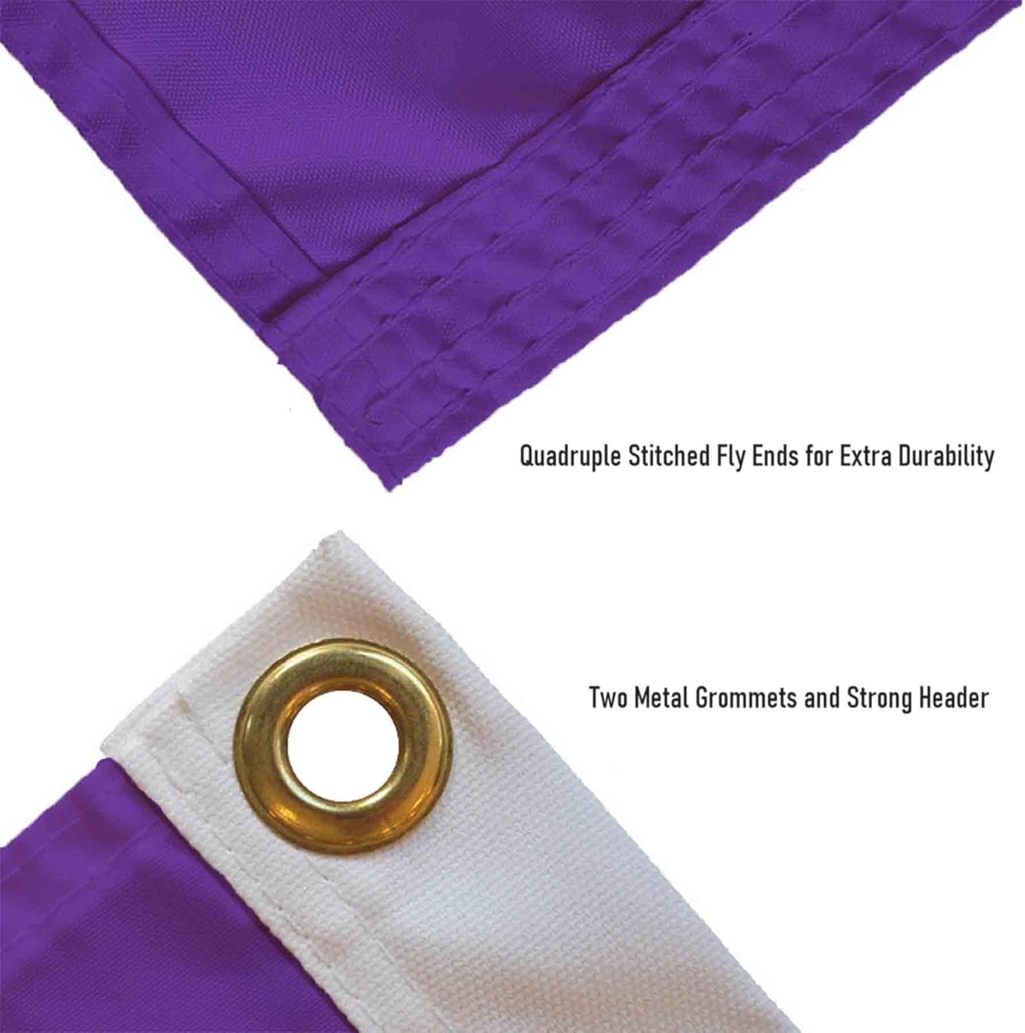 College Flags & Banners Co. Abilene Christian Wildcats ACU Logo Large Grommet Banner Flag
