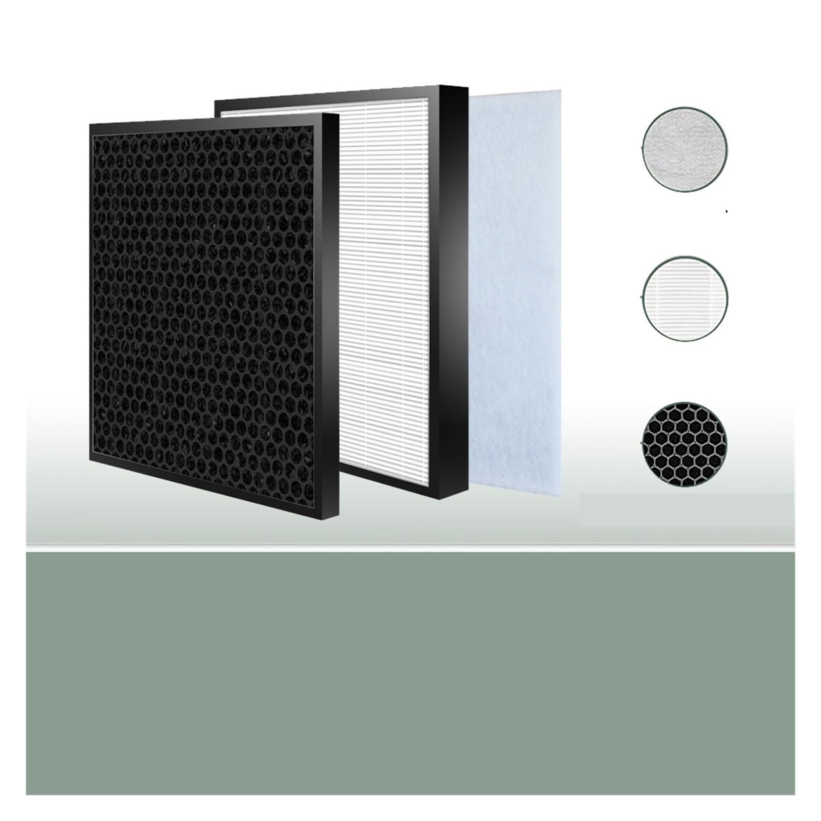 Filtro Hepa Y Filtro De Carbono Compatible con WINIX U300 P300 9500