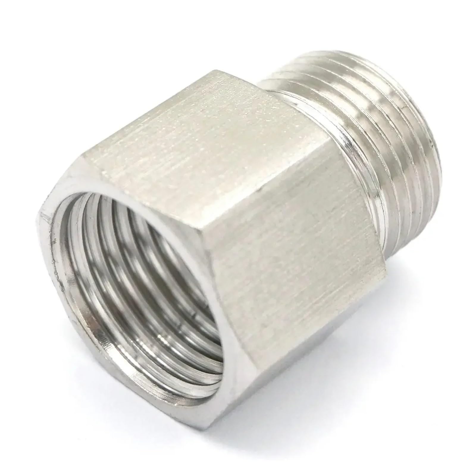AARTERZZA 1/2" BSPP Female to M20x1.5mm Metric Male Threaded 304 Stainless Steel Pipe Fitting Connector Adapter 250bar