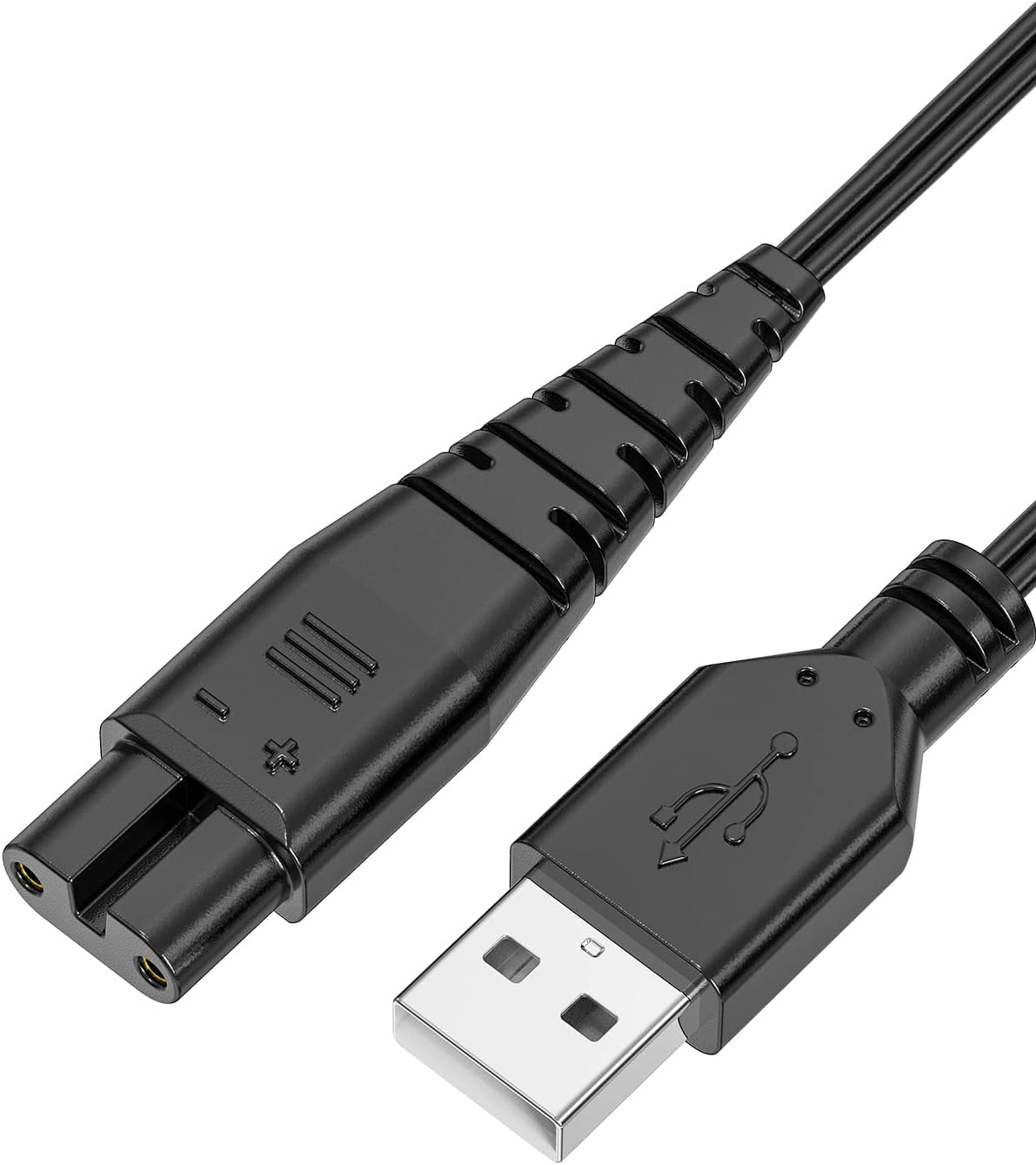 MellbreeCharger Cable for Hatteker 1.5M, Shaver Charger Cable Compatible with Hatteker RFC-588 RFC-598 RFC-690 RFC-692 RFC-696 RSCX-9598 RSCX-7568