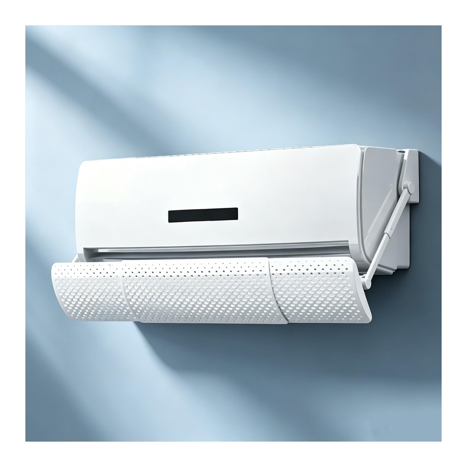 YFAURNDE Window Air Conditioner Deflector Adjustable, Universal Window Air Conditioner Deflector, Anti Direct Draft Wind Deflector; Suitable for Home and Office Use.(Standard Model)