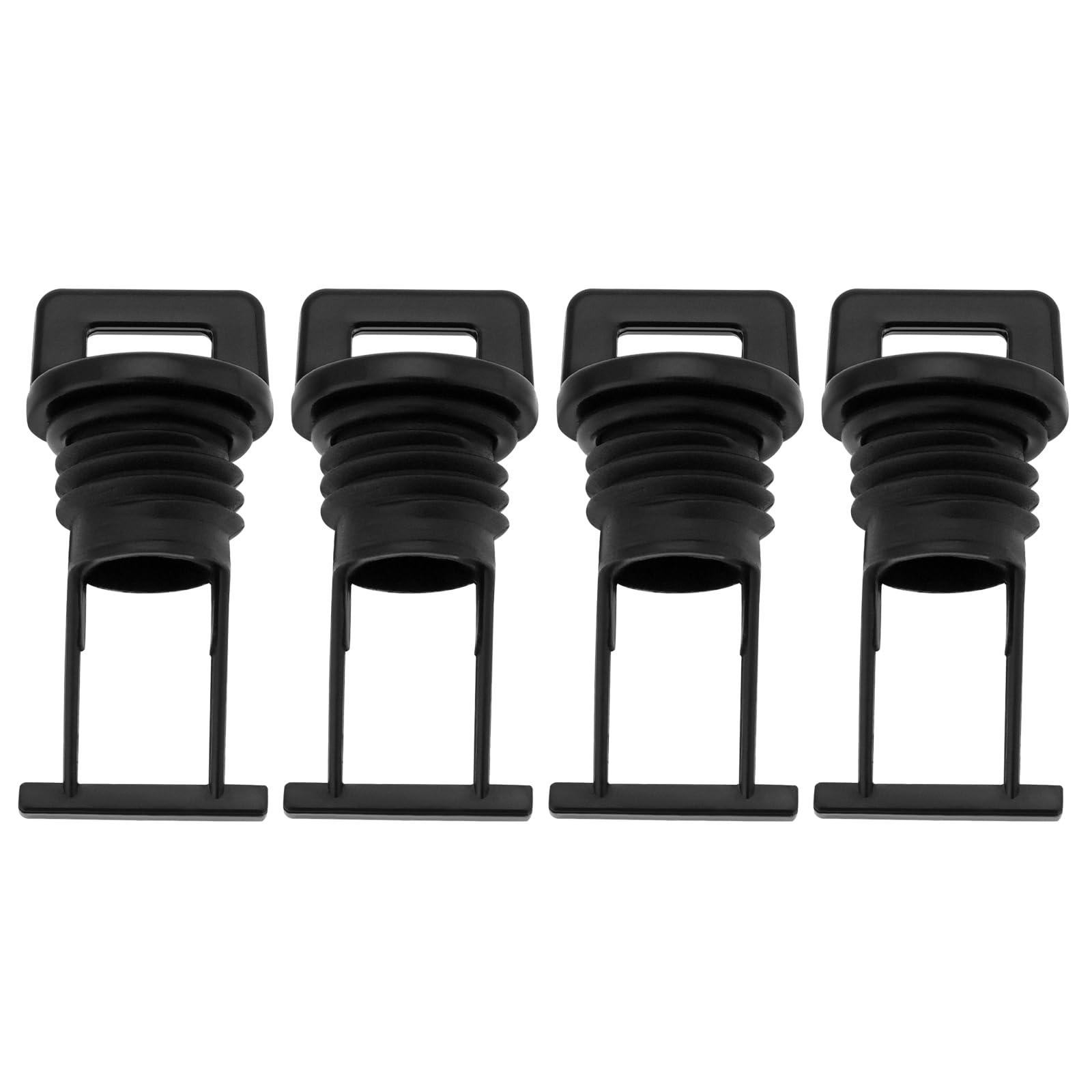 Be In Your Mind 4Pcs Boat Drain Plug Kayak Water Hole Plug Nylon 19mm Tapered Hole Plug Replacement Part M19 Boat Marine Drain Screw Bung Plug Drain Hole Plug
