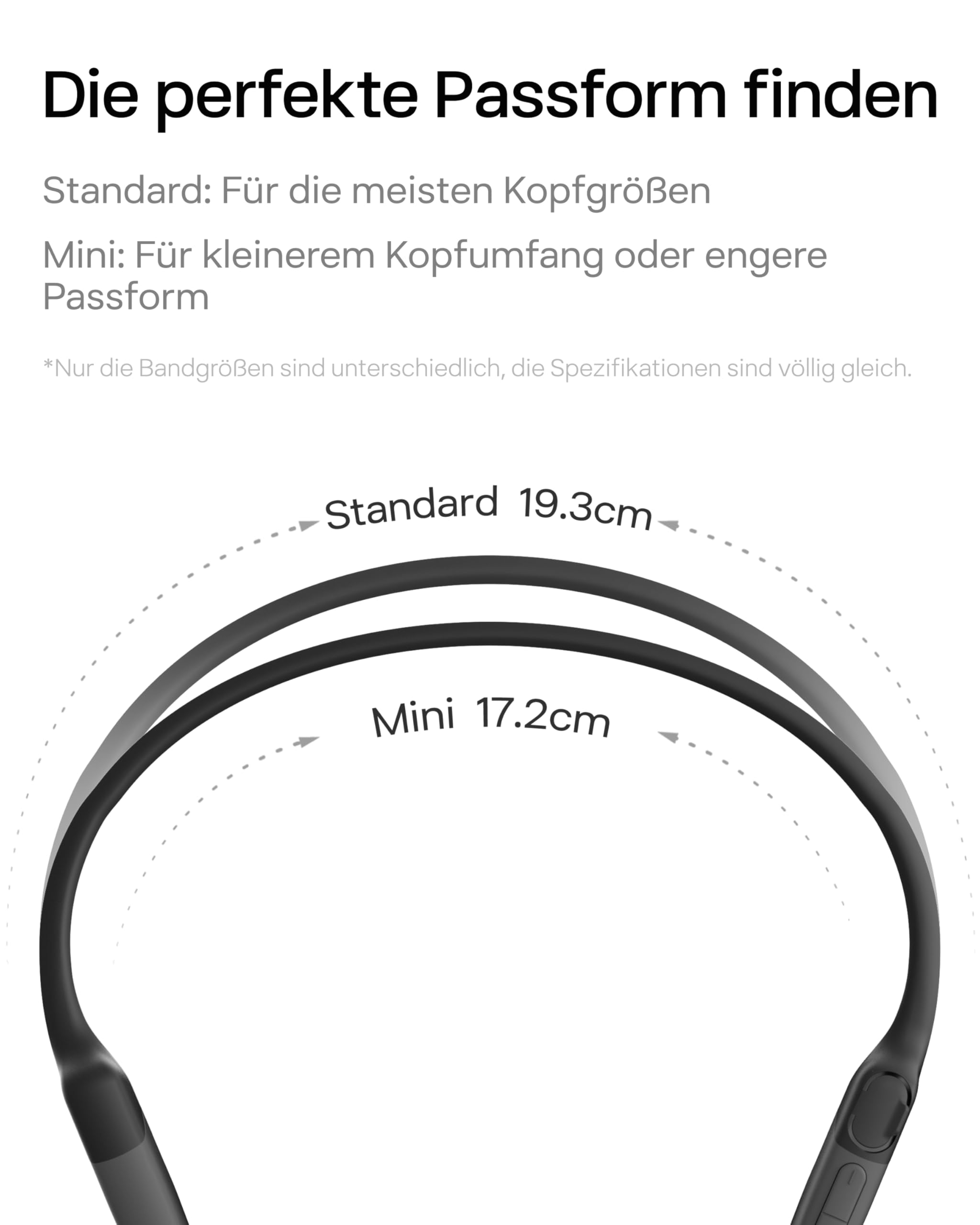 SHOKZ OpenRun Knochenschall Kopfhörer, Open-Ear Sport Bluetooth Kopfhörer mit Noise-Cancelling Mikrofon, IP67 wasserdichte kabellose Ohrhörer zum Laufen, 8 Std Spielzeit, USB-C, mit Sport-Stirnband