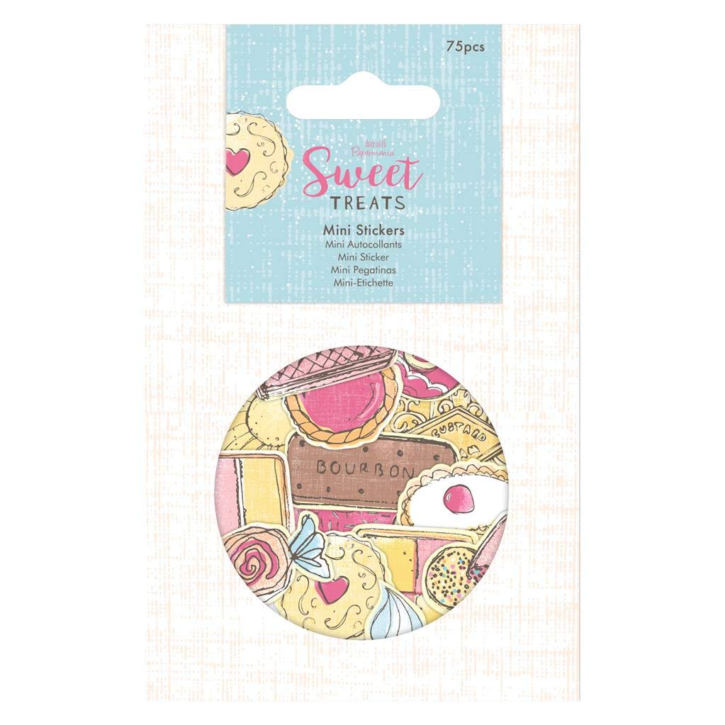 Papermania Mini Stickers (75 Pièces) - Douceurs Sucrées