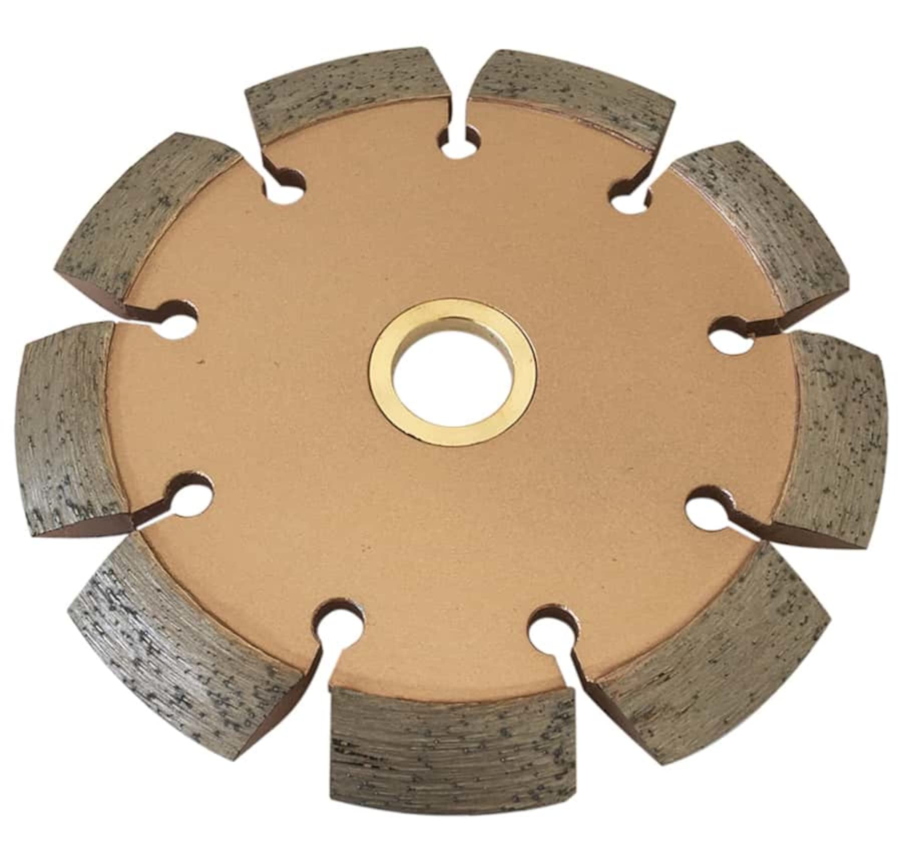 5" Crack Chaser Blade for Cured Concrete, Asphalt Repair or Joint Widen, 0.375" Width, 7/8"-5/8" Non-Threaded Arbor