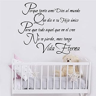 Nowoczesna katalońska zdanie naklejka ścienna akcesoria do dekoracji wnętrz naklejki winylowe tło sztuka ścienna kalkomania 57 x 68 cm