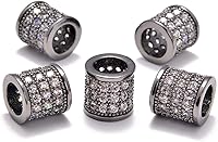 Vista 20 de AD Beads Pulsera de cuentas de zircón con tachuelas de strass