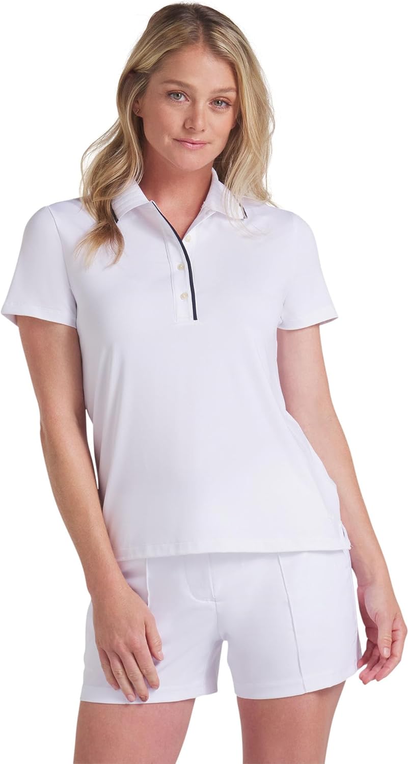 PUMA Womens Cloudspun Bridges Ss Polo