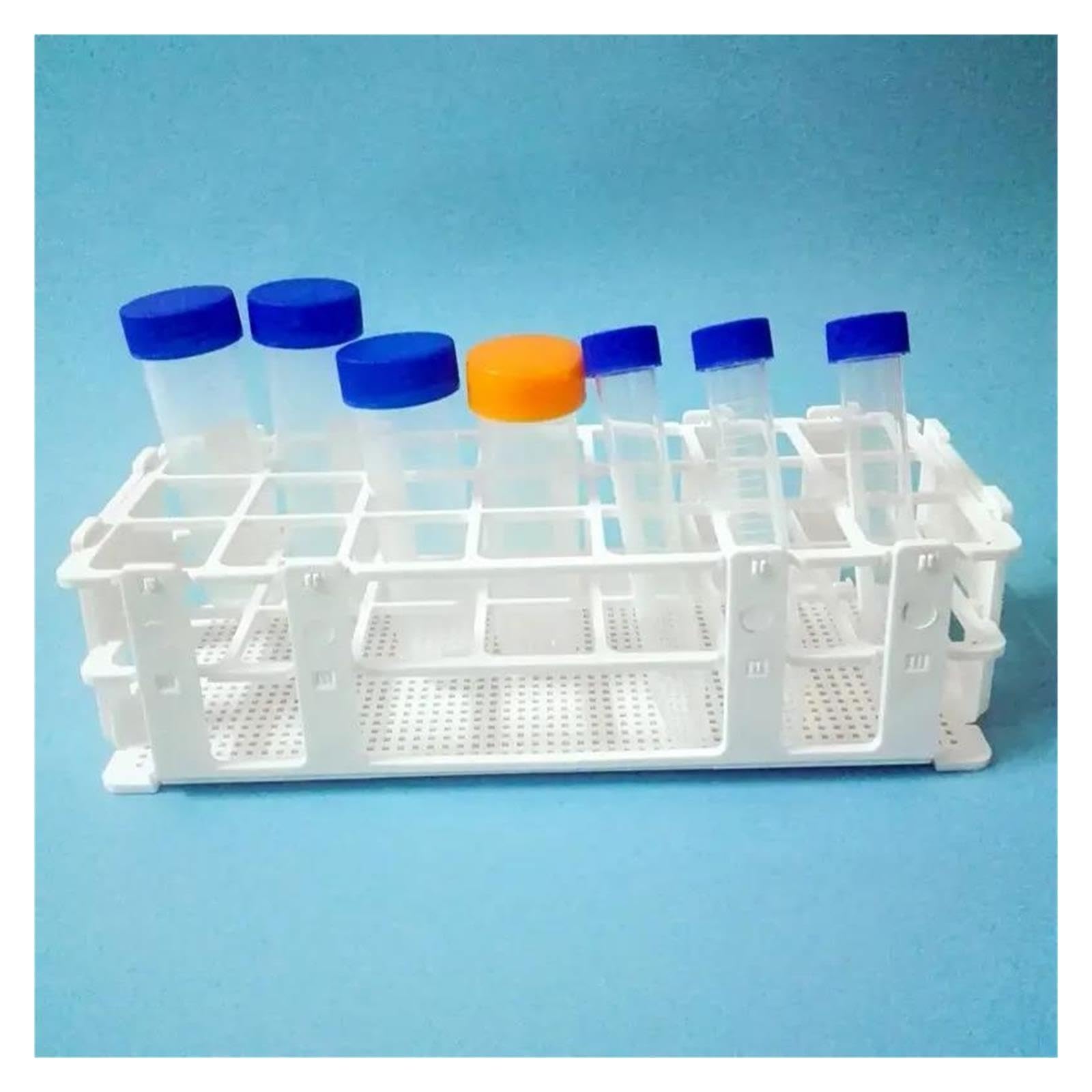 50 provette for centrifuga da laboratorio + portaprovette(15ml)