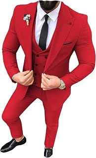 Amazon.es: Rojo - Trajes / Trajes y blazers: Ropa