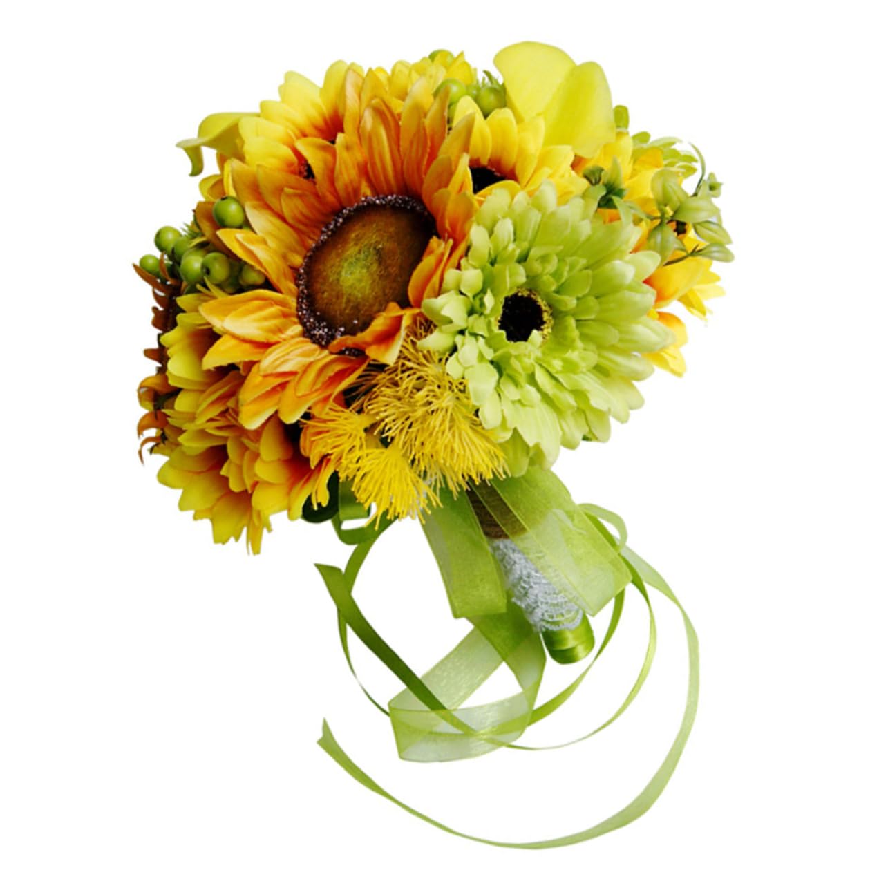 Hochzeit Bouquet Aus Kunstblumen Sonnenblumen Dekoration Für Party Hochzeitsdeko Langlebig Und Pflegeleicht