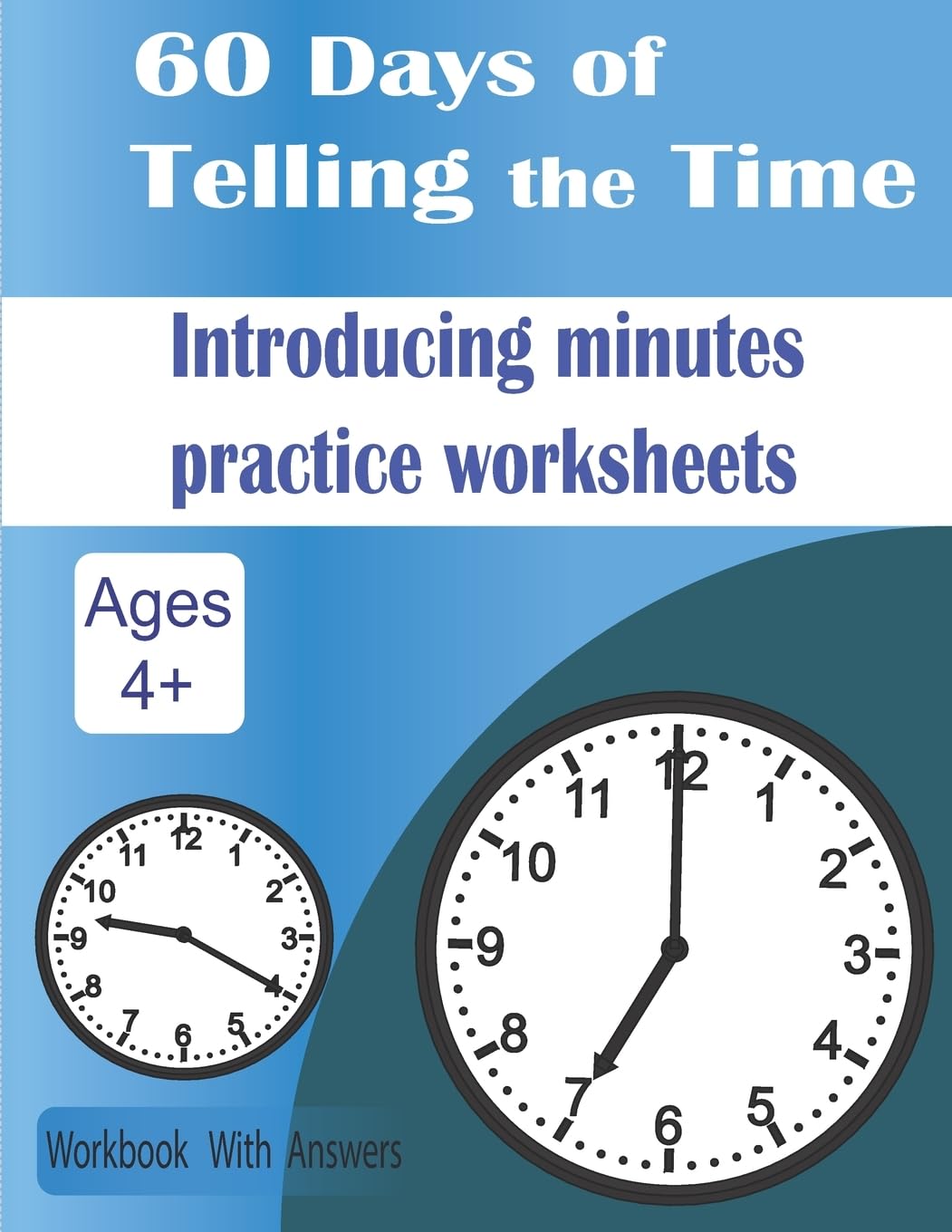 60 Days of Telling the Time: Introducing minutes practice worksheets