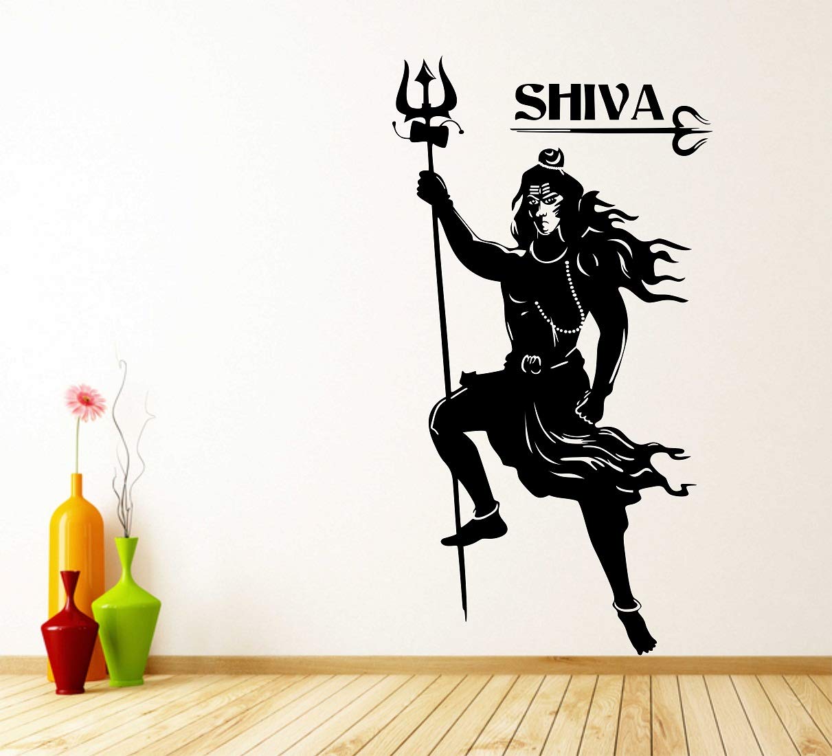 Wallstick Lord Shiva wallstickers (Vinyl 100 cm x 55 cm)-image-28