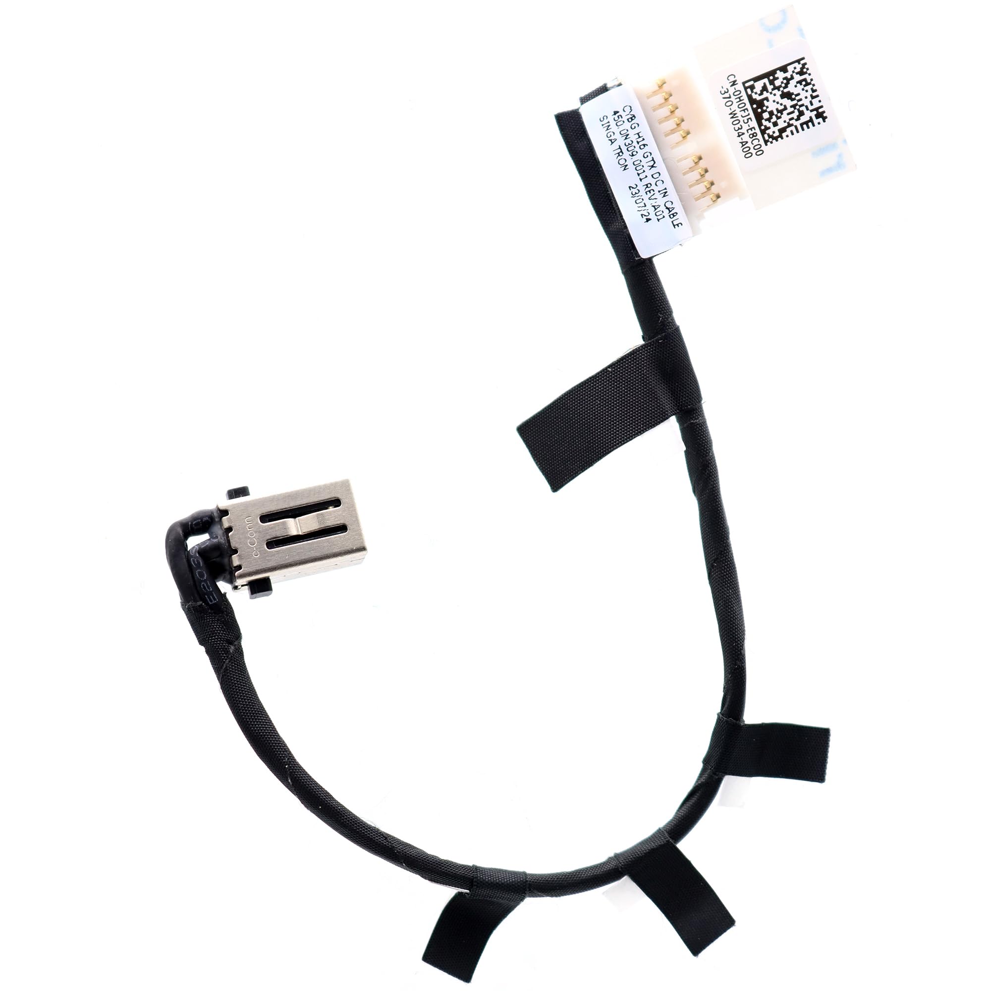 DC Power Jack Cable Replacement For Dell Inspiron 17 7778 7779 7773 - 6VV22 06VV22 No Soldering Required