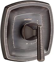 Vista 13 de American Standard TU018508.243 Edgemere - Kit de molduras para bañera/ducha con cabezal de ducha, color negro mate