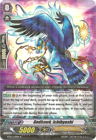 Cardfight!! Vanguard TCG - Godhawk, Ichibyoshi (BT03/039EN) - Demonic Lord Invasion