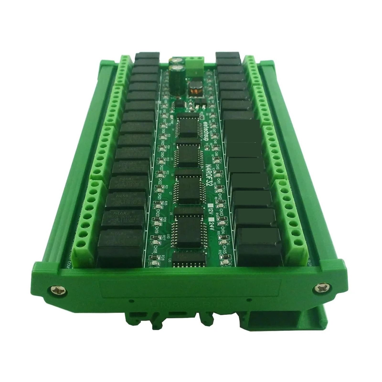 Module Relais RS485 32CH DC 12V 24V carte de commutation 2A