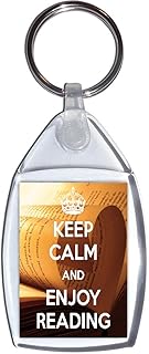 Keep Calm and Enjoy Reading - Keyring