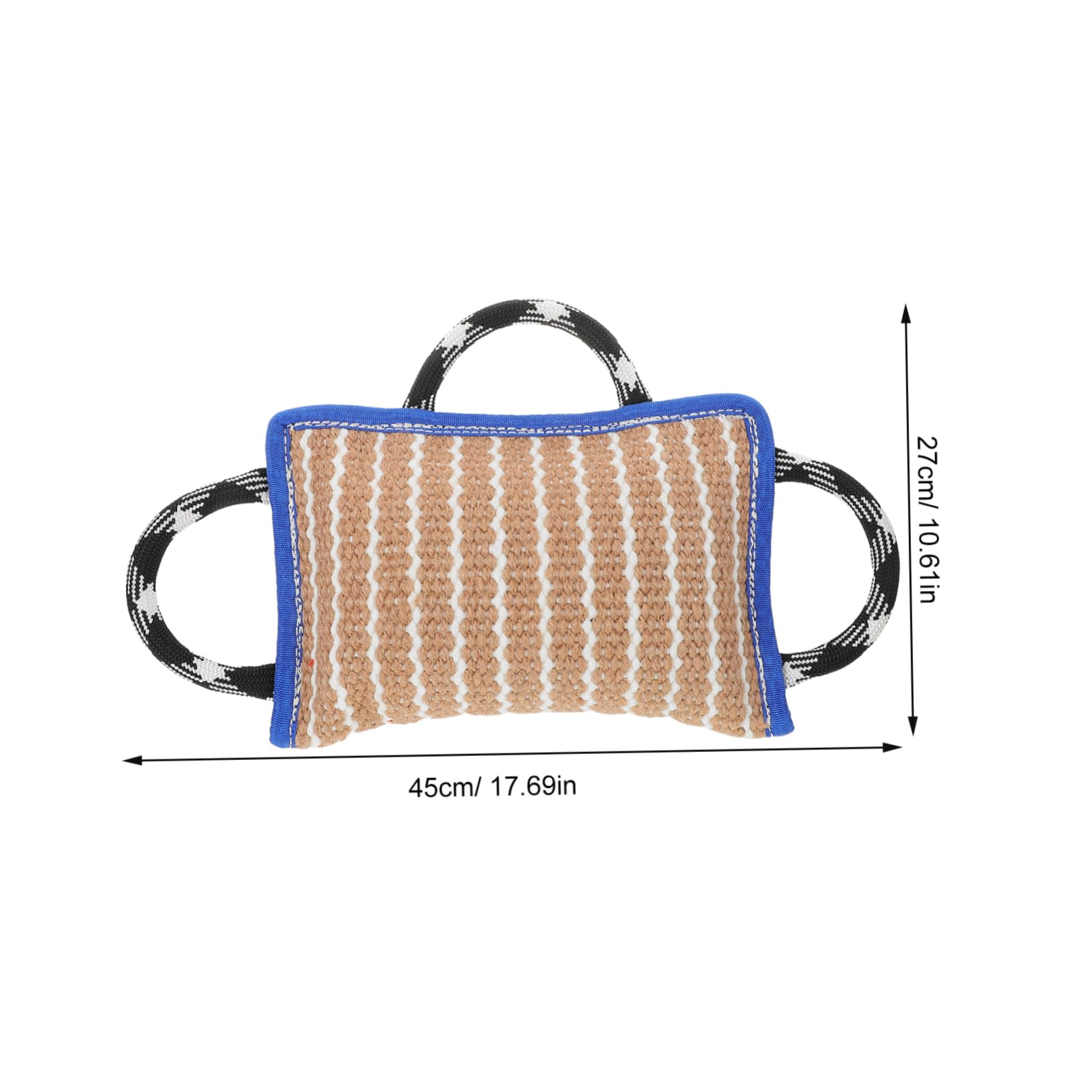 ibasenice Juguete para Perros Bite Force: Juguete De De Lino para Perros Almohada De Mordida Reforzada, Diseñada para Entrenamiento En