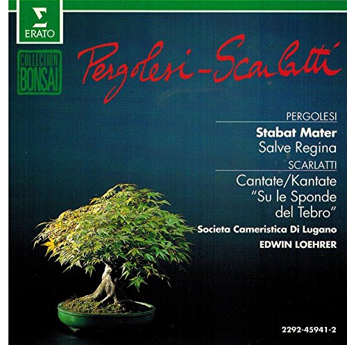 Stabat Mater / Salve Regina [Audio CD] Pergolesi; Loehrer and Lugano Chamber Society