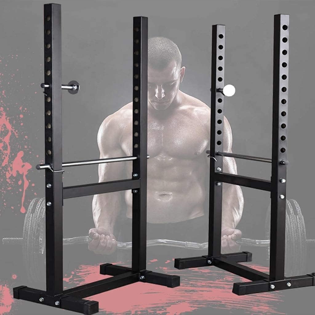 Barbell Rack Squat Stand Bench Press Rack Squat Rack Adjustable Barbell Rack Bench Press Rack Weight Training Equipment Home Fitness Equipment Exercise Equipment