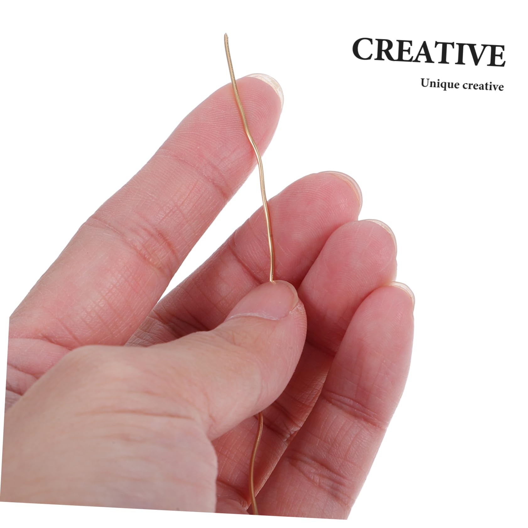 Filo di Rame Color Oro per Creazione Gioielli, Grande Bobina | Accessori per Capelli e Intreccio di Fili, Materiale Termoretraibile Incluso