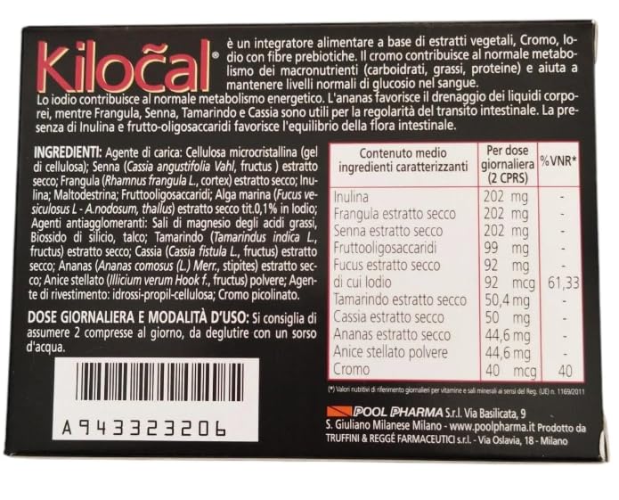 KILOCAL 40 compresse